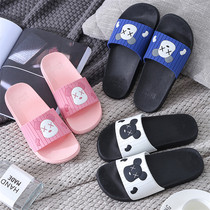 Q0401 cartoon couple cool drag spring and summer fashion new non-slip sole soft fingerless home slippers