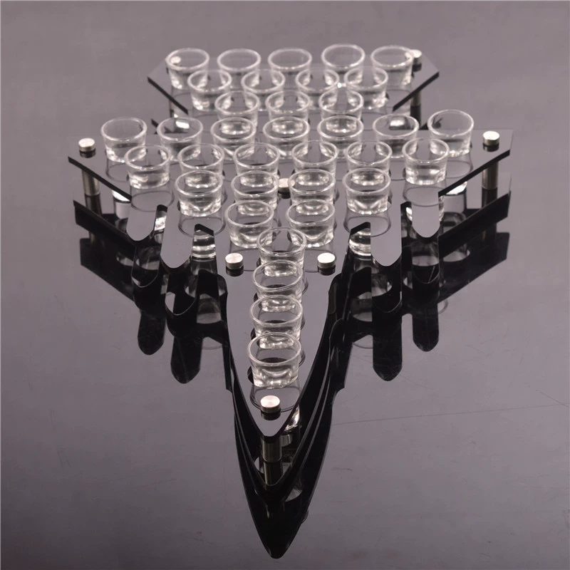 35 Head B52 Cup Chủ Rượu Wine Wine Set Set Bullet Cup Chủ 15ml Máy bay Sip Cocktail Cup Chủ - Rượu vang