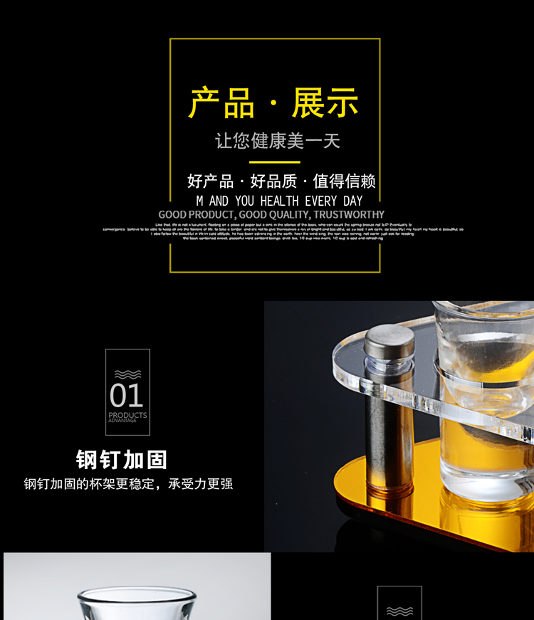 Bullet Cup Chủ Cocktail Cup B52 Wine Rack KTV Bar Wine Set Set Swallow Cup White Wine Cup One Cup Custom - Rượu vang ly uống rượu whisky