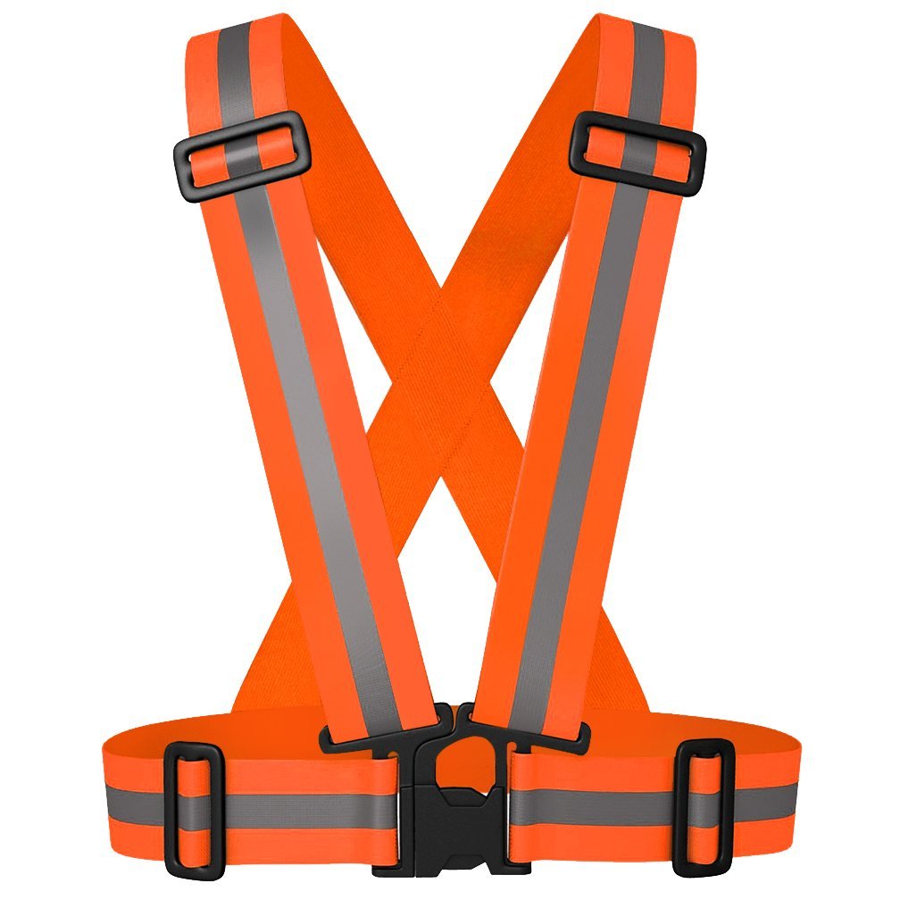 Reflective holding baby bag elastic vest elastic reflective clothing night riding sanitation traffic construction reflective waistcoat