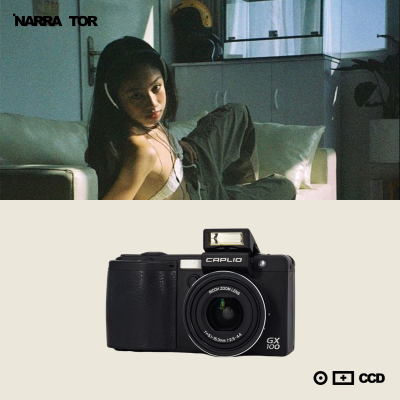 Ricoh Gr Digital Series Ccd Retro Camera Blues Moment Film Direct Output Built-In Filter Street Shooting
