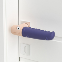 Silicone door handle protective cover winter anti-static anti-bump unit door entry door bedroom crocodile anti-slip and anti-collision