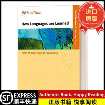 [Original New Book] Ohlt Oxford Han Dbooks for Language Teachers How Languages Are Learned by Patsy m Lightbown Publisher 9780194406291