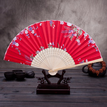 Qing dress fan * wedding supplies fan * silk cloth folding fan * folding fan * Foreign trade Fan * factory direct sales