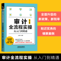 Audit the whole process practice from entry to proficient in the second edition of small and medium-sized enterprises internal advanced audit theory and practice internal audit practice statistics basic business and economic responsibility statistics case.