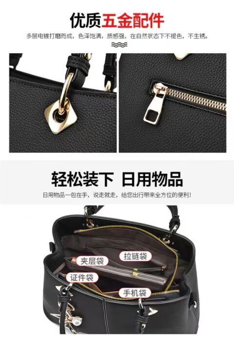 Kangaroo chính hãng hoang dã 2019 mới kết cấu túi da nữ vai thời trang xách tay nữ chéo túi Mummy - Túi xách nữ túi xách nữ channel
