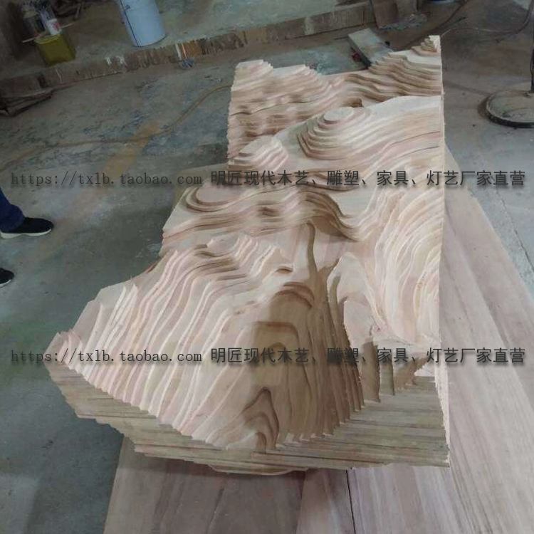 Sáng tạo Ocean River Bàn Gian hàng Bàn trà Bàn trà Bàn cà phê Bàn ăn Trang trí trường hợp tính năng Nội thất cá nhân Tùy chỉnh - Nội thất văn phòng tủ đựng hồ sơ bằng gỗ