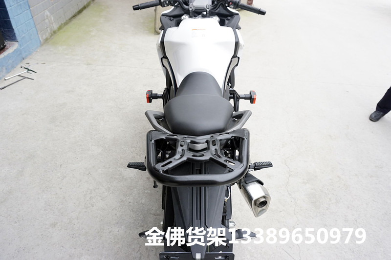 Thích hợp cho gió mùa xuân GT400 đuôi ụ 400GT phía sau kệ đơn khung đuôi cánh GT400 đuôi hộp móc treo - Xe máy Sopiler khung bảo vệ xe nvx