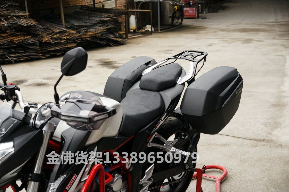CR6 Promise 300R hộp bên hộp phía sau LX300-6A SID hộp bên khung - Xe gắn máy phía sau hộp thùng đựng đồ xe máy exciter 150