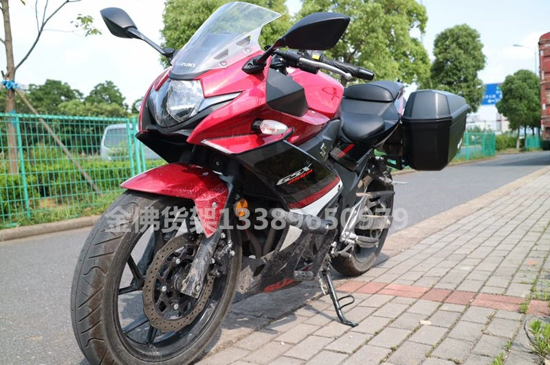 Hộp bên GSX250R hộp phía sau hộp bên thân Hộp GSX250 Hộp phía sau phát hành nhanh Hộp bên E22 - Xe gắn máy phía sau hộp