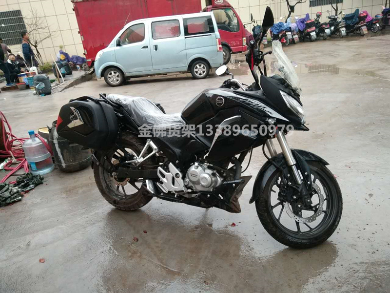 Sundiro Honda CBF190X đại bàng hộp bên SDH175-7 hộp đuôi CB190X đại bàng chiến tranh bên thân cây - Xe gắn máy phía sau hộp hộp đựng đồ cho xe máy