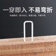 K nail code nail U-shaped nail packaging nail air gun nail K416K419K422K425K432K438 ປາຍເຫຼັກກາກບອນສູງ