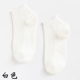 Bít tất Phụ nữ Vớ thấp Cotton Cotton Bít tất mùa hè và mùa thu Mới Đôi kim sọc dọc Đồng bằng hoang dã Tất vớ sinh viên Vớ cotton tất cao cổ