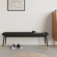 [Custom] Nordic Light Luxury Stable Beades и обеденные стулья современная простота мягкая сумка Длинная дверь стула, чтобы сменить туфли табурет