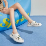 Летние туфли, высокие сандалии на платформе для отдыха, тапочки, обувь