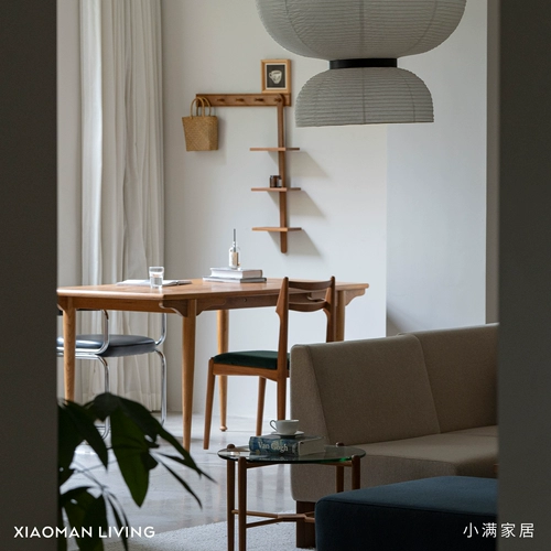 Xiaoman nordic my family table tiebu retro Столт с твердым деревом