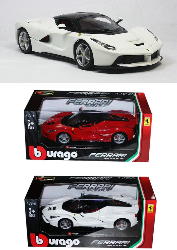 [Zunya] mô phỏng xe hợp kim tĩnh mô hình Prague hơn Hoa Kỳ 1:24 Xe đồ chơi Ferrari Rafa mô hình xe tải