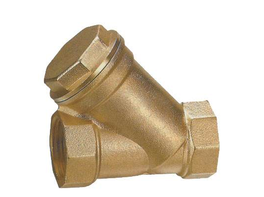 Brass Y-type filter filter valve household water pipe filter screen booster pump filter valve 4 minutes 6 minutes 1 inch DN15