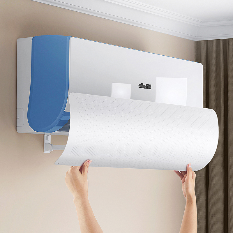 Air Conditioning Wind Shield Anti Straight Blow Cold Air Outlet Baffler Moon Shades Wind Shield Wall-mounted Universal Free Installation