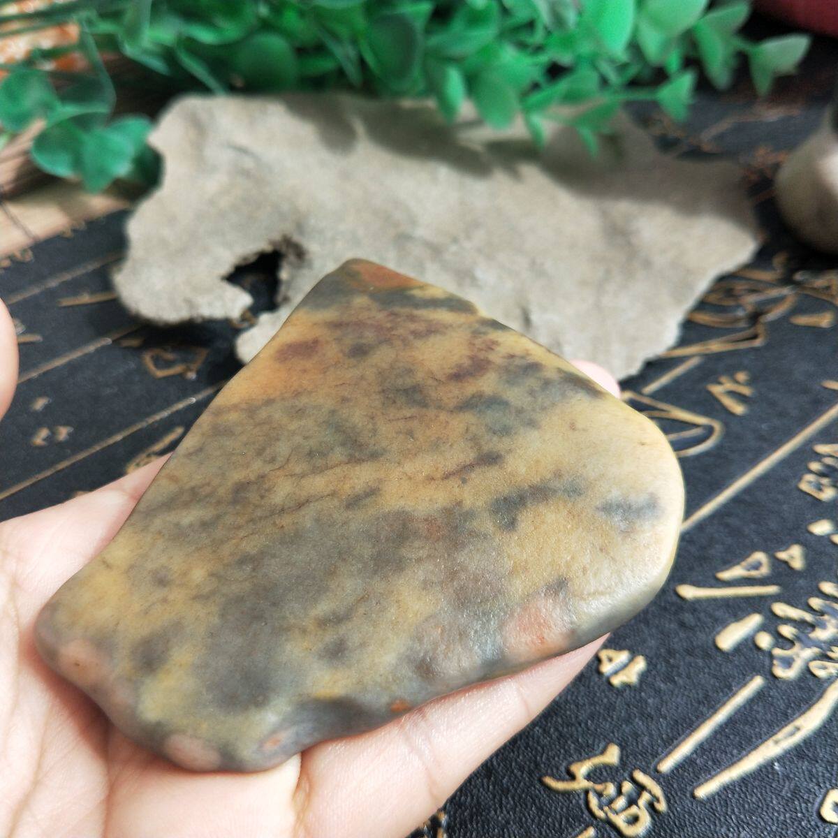 товар из китая 奇石玛瑙玉器玉料乌尔禾金丝玉宝石光新疆戈壁玉彩玉原石正品包邮