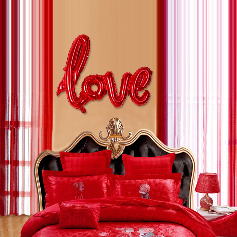 A world - class aluminum film proposes a wedding room wedding room celebration wedding decoration arrangement supplies