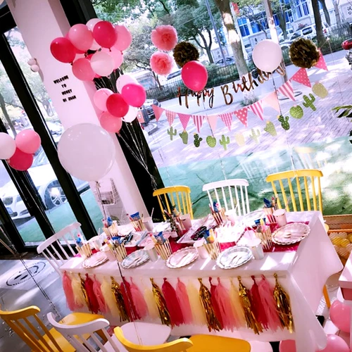 Бумажный поток Sura Flower Декоративная свадебная комната поставки на день рождения детское сад сцены сцены