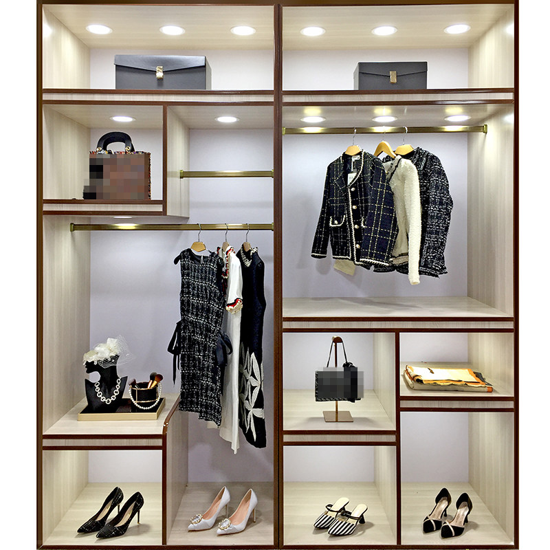 Model room clothes and props Model room cloakroom wardrobe accessories Xiaoxiangfeng series cloakroom clothing accessories