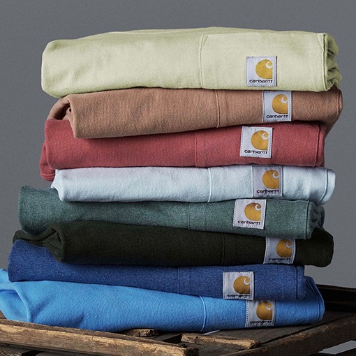Carhartt K87 Carhartt Short-Sleeve Heavy Cotton Workwear Pocket Unisex Loose-Fitting Base T-Shirt