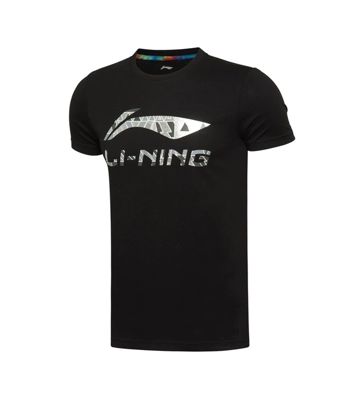 Trung Quốc Li Ning Áo thun ngắn tay nam 2018 Mới Quần áo thể thao nam mùa hè Áo cổ tròn áo ba lỗ nam the thao
