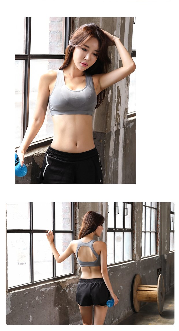 Rãnh đẹp trở lại áo ngực thể thao không có vòng thép chạy tập thể dục đồ lót yoga quần áo nhanh khô chạy đào tạo áo ngực ao tap yoga