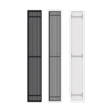 Настройте кондиционированную центральную воздушную выпускную и удлиненную линию рамки с затвором с скрытой встроенной решеткой обратно на воздушную выпускную.