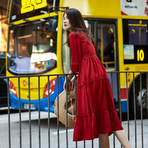 Beach dresses beach dresses new seaside holiday conspicuts slim long dresses red dress in stunning style high waist