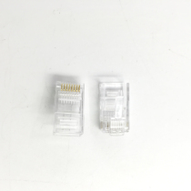 8-core network wire crystal head 8P4C network crystal head four-core monitor twisted pair joint 100 boxes RJ45