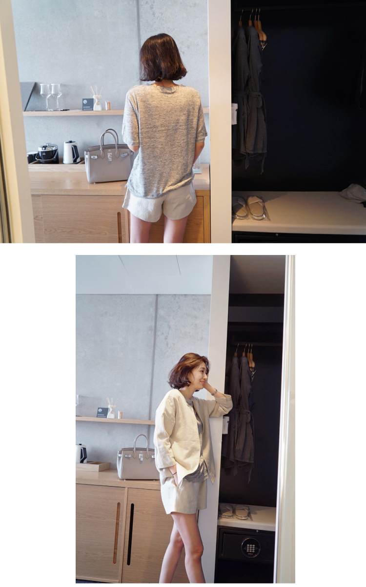 Phụ nữ mang thai quần short nữ mùa hè 2018 lỏng phụ nữ mang thai mùa hè dạ dày lift chân rộng cotton và quần linen mùa hè phần mỏng triều mẹ mặc quần áo bầu đẹp