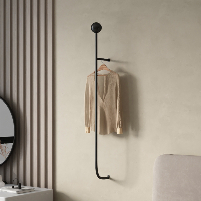 Nordic hanging hanger clothes hat rack wall-mounted wall Easy hanger hanging bag rack clothes rack Home bedroom Ideas