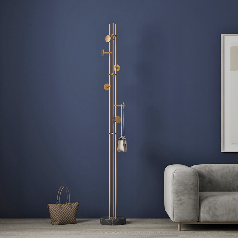 Nordic Light Lavish Hanger Floor Bedroom Home Creative Hanging Hanger Minima Modern Clothes Rack Mesh Red Cloakhat Rack