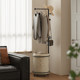 Bedroom floor-standing clothing rack corner entrance storage rack movable clothes basket children's clothes rack hanger
