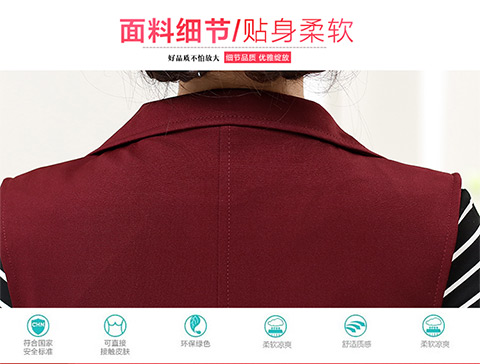 Áo khoác mùa thu cho phụ nữ trung niên và già áo vest cỡ lớn cho mẹ trung niên tải vest dài mùa xuân và vest mùa thu đầm dài qua gối cho tuổi trung niên