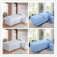 Blue Sky 2018 giường mới Mikasa nhà trong điều trị denim bedspread vẻ đẹp một mảnh thêu mùa xuân và mùa hè mùa - Trang bị tấm khăn trải giường spa