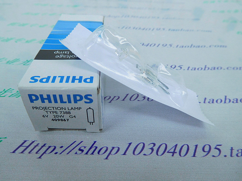 Current goods supply Philips PHILIPS 7388 6V20W ESB G4 Optical bulb Microbulb