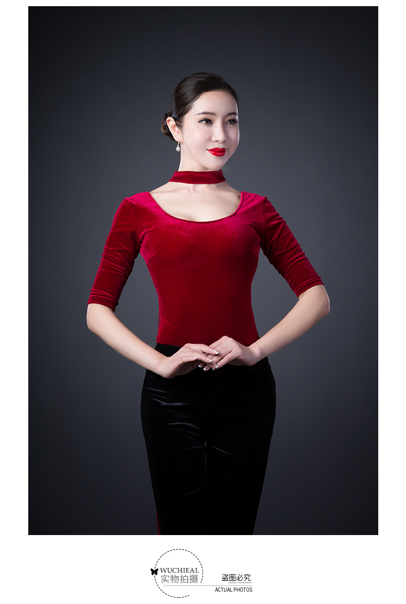 Khiêu vũ hình dáng quần áo cơ thể tự tu luyện phù hợp với nữ phù hợp với phong cách Trung Quốc hiện đại nhảy múa bụng tập yoga - Khiêu vũ / Thể dục nhịp điệu / Thể dục dụng cụ giày múa bale cho bé