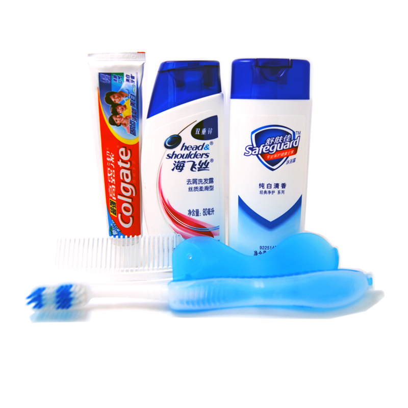 Changyou lon mới hộp lưu trữ khách sạn du lịch khách sạn trả tiền cung cấp túi rửa đặt bàn chải đánh răng gấp - Rửa sạch / Chăm sóc vật tư ví đựng đồ trang điểm