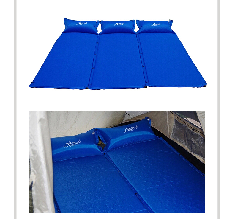 Mở đơn có thể được khâu lều độ ẩm pad tự động đệm bơm ngủ ngủ ngoài trời cắm trại mat cắm trại mat - Thảm chống ẩm / Mat / Gối tấm trải picnic