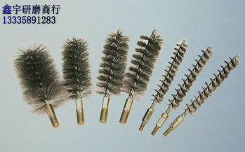 Stainless steel brush 18mm stainless steel wire brush pipe brush pig brush copper wire brush steel wire brush