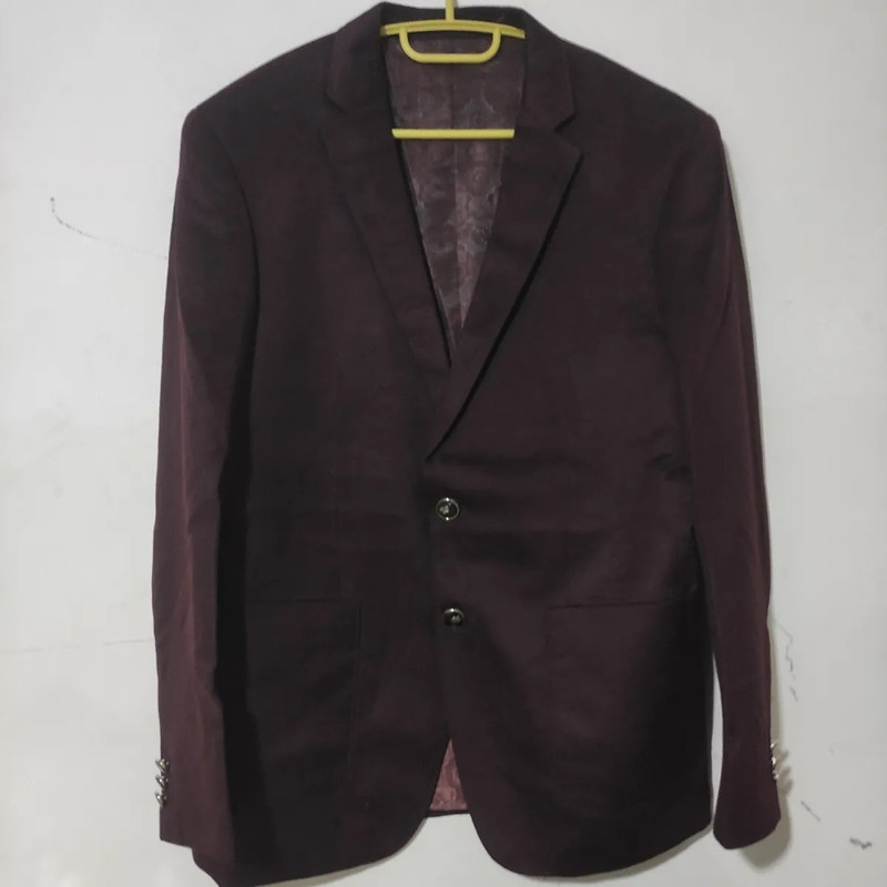 Men's Blazer, Burgundy Business Suit Jacket, Uniform, Clearance Brand Men's Blazer, Burgundy Business Suit Jacket, Uniform, Clearance Brand