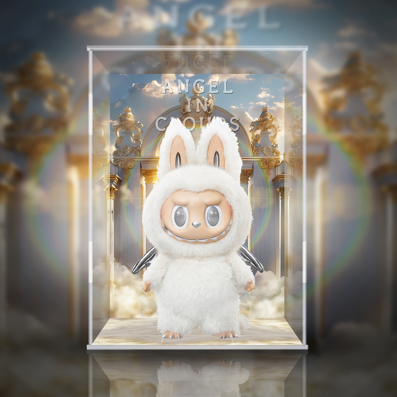 【Unmovable】The Monsters Angel in Clouds Angel Vinyl Figure Display Box