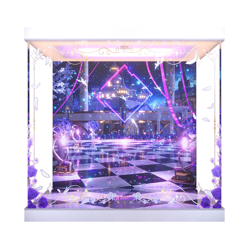 【Unmovable】Broken Mountain Kiana Night Invite Black and White Universal Display Box