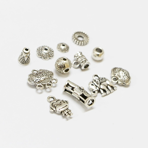 Ретро аксессуары, защитный амулет, бусины, подвеска, изогнутая трубка