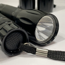Metal small Flashlight LED lighting household small portable outdoor aluminum alloy mounted 7 battery flashlight