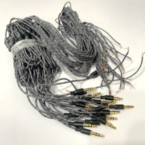 Enthusiast DIY repair upgrade replacement reference grade hifi headset wire American original nylon MP3 earplug wire